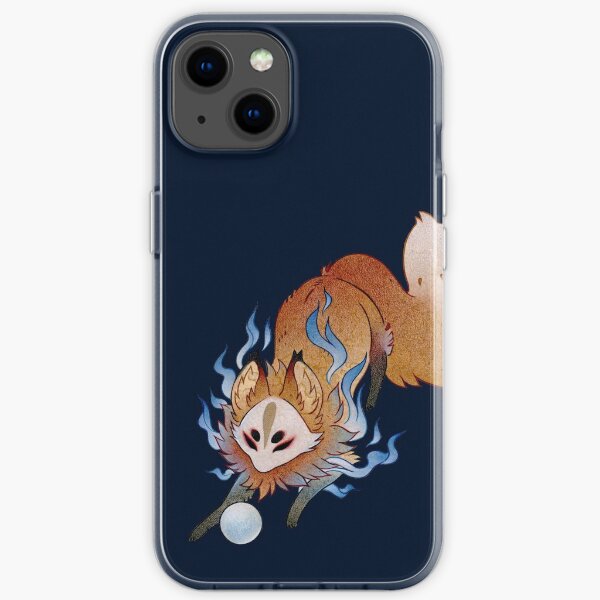 Little Wisp - TeaKitsune Fox Yokai iPhone Soft Case