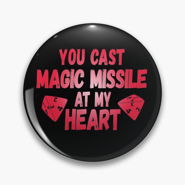 Item preview, You Cast Magic Missile At My Heart Red Gradient Design designed and sold by artjeremiah.