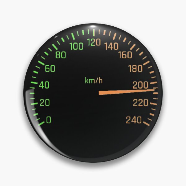 Item preview, Car Speed Display Cool Green Orange  designed and sold by niksy.