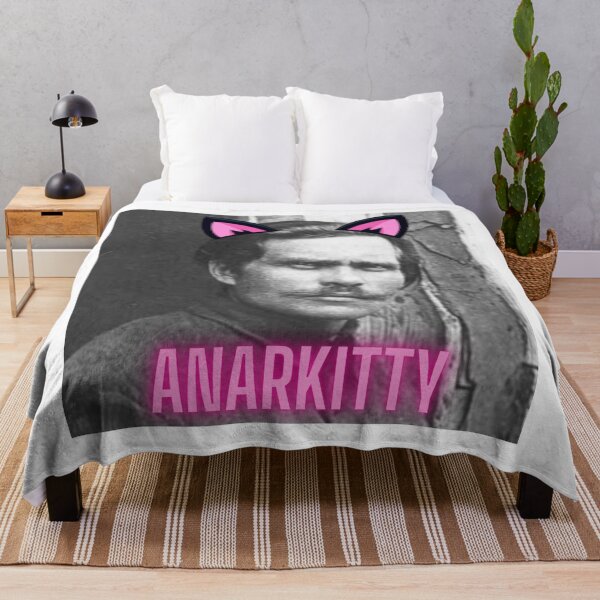 Item preview, Anarkitty - Nestor Makhno designed and sold by EmmaGoldmanSOS.