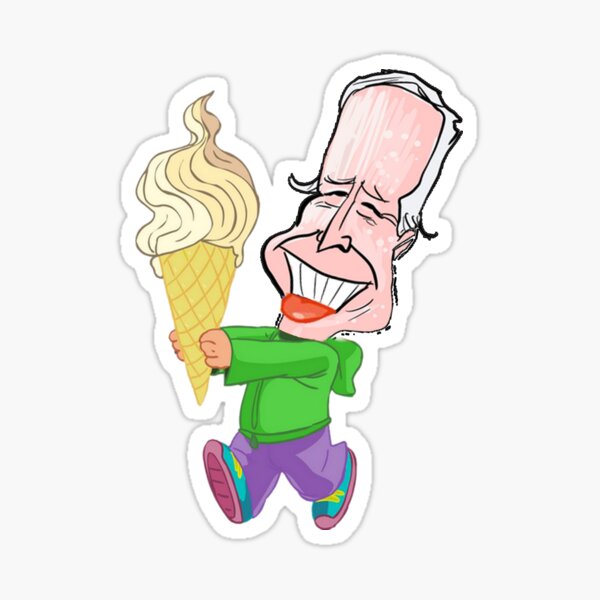 Eating Ice Cream Stickers Redbubble - roblox character eating ice cream