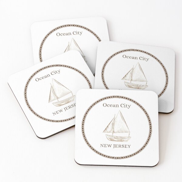 Item preview, Ocean City New Jersey Sailboat design designed and sold by JerseyBoysTees.