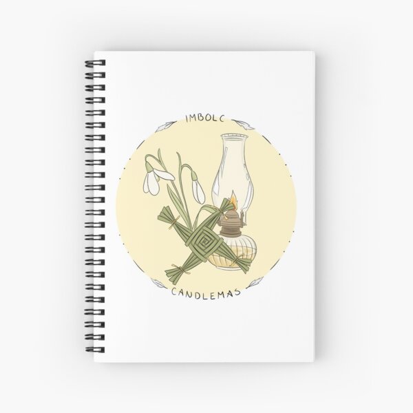 Imbolc Spiral Notebook