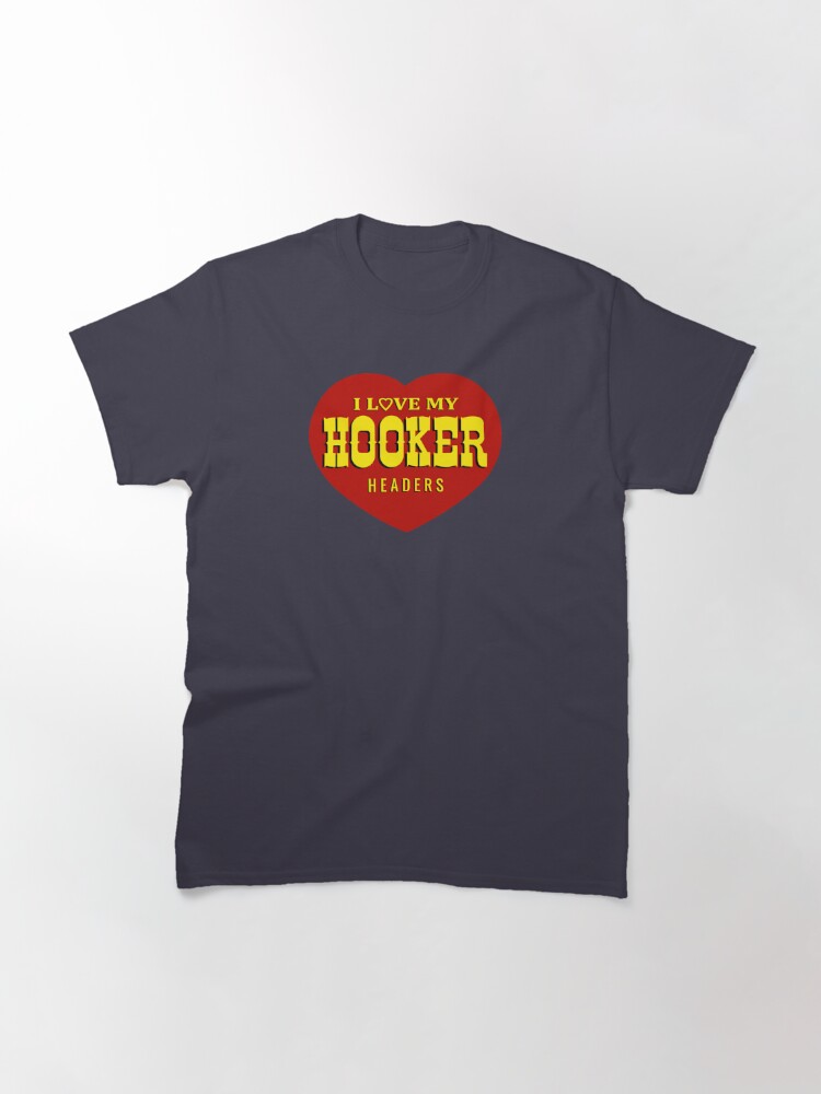 Classic T-Shirt for Sale mit Hooker Headers Shirt, Aufkleber von  TheScrambler
