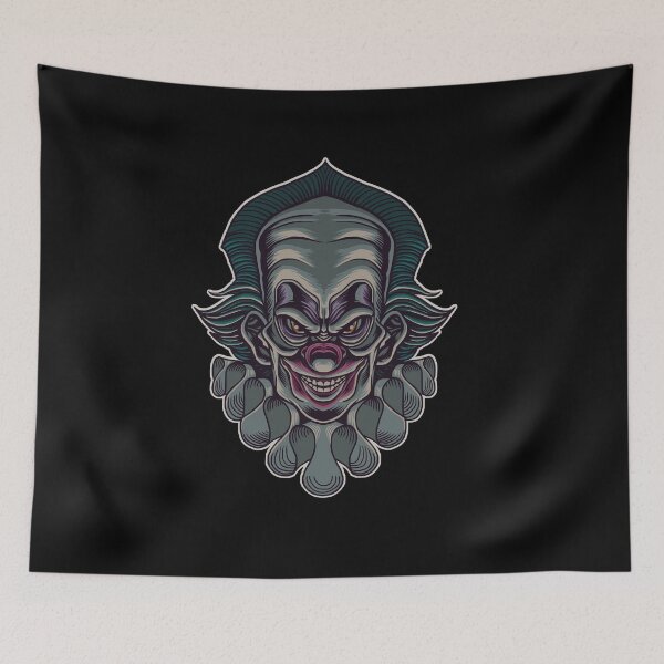 Item preview, The angry clown head designed and sold by akmalzone.