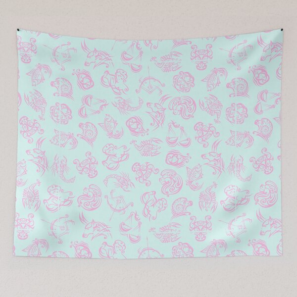 Item preview, Pastel Zodiac symbols pattern  designed and sold by Jasbbr15.