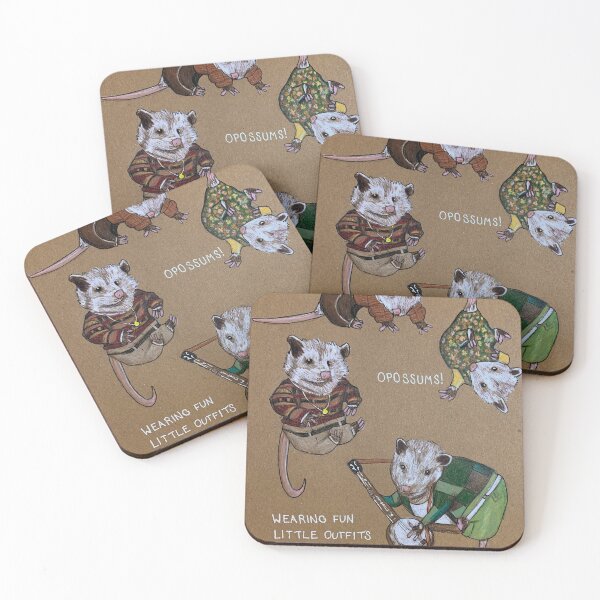 Item preview, opossums!  designed and sold by kelpyart.