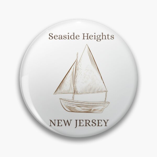 Item preview, Seaside Heights New Jersey Sailboat design designed and sold by JerseyBoysTees.