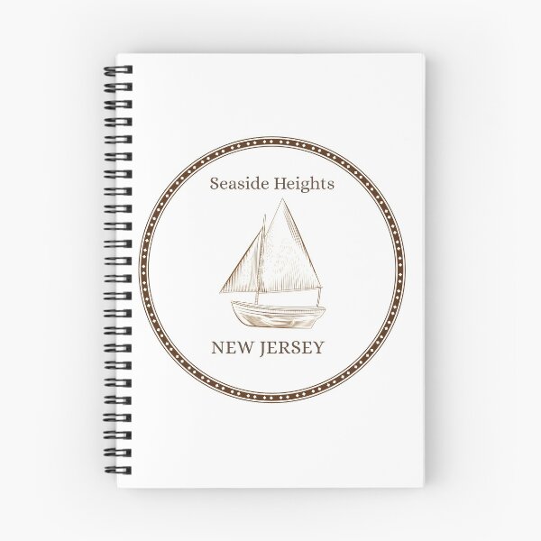 Item preview, Seaside Heights New Jersey Sailboat design designed and sold by JerseyBoysTees.