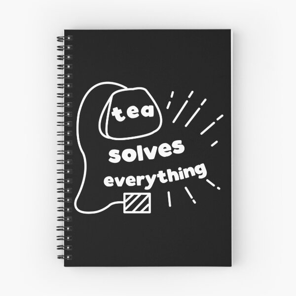 Item preview, tea solves everything designed and sold by noahs-shop.