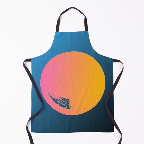 Item preview, Pink To Orange Circle Blue Background designed and sold by dino8.