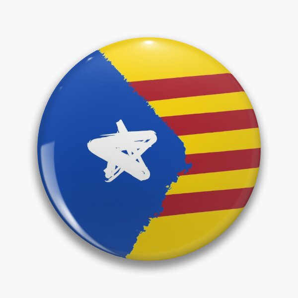 Item preview, Painted Style Catalonia Flag designed and sold by neon-light.