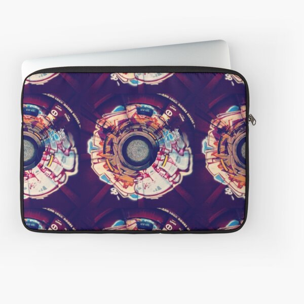 Stereographic Train Graffiti Laptop Sleeve