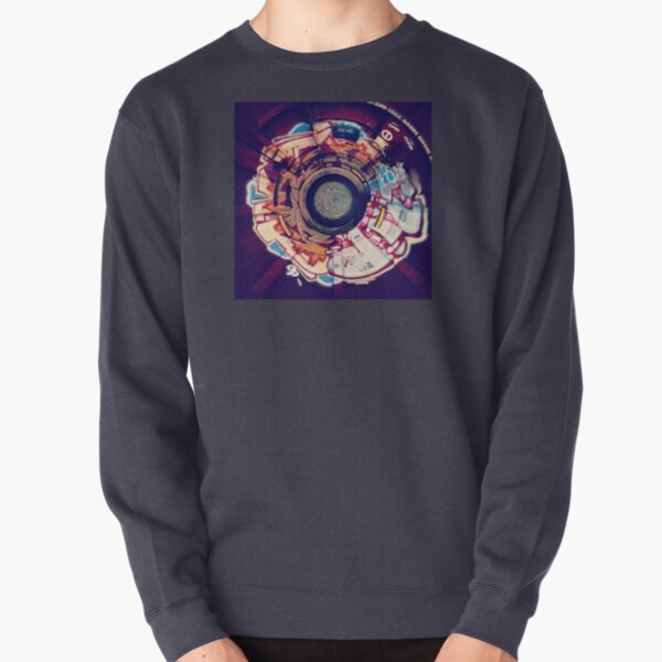Stereographic Train Graffiti Pullover Sweatshirt