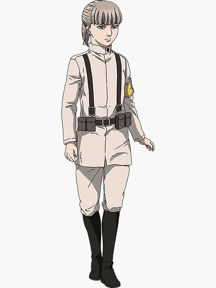 "Zofia from aot character design!" Sticker by ratbabyy | Redbubble