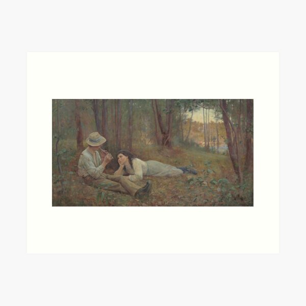 Item preview,  Bush Idyll - Frederick McCubbin designed and sold by themasters.