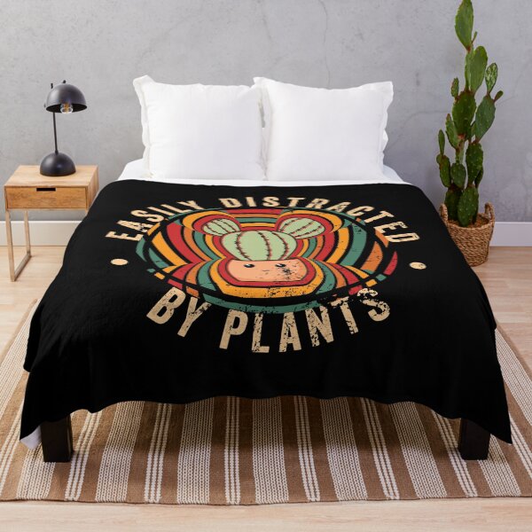 Item preview, easily distracted by plants designed and sold by noahs-shop.
