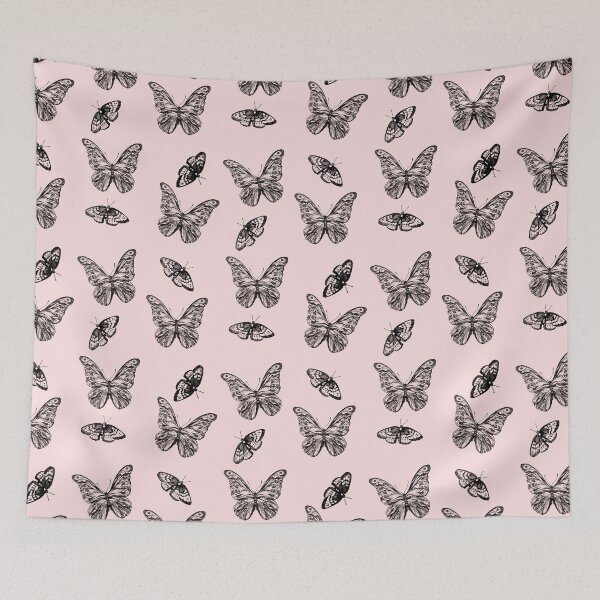 Item preview, Delicate Butterflies Trace- Pink Edition designed and sold by Megan-Alice.