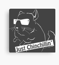 Chinchillin' Canvas Print