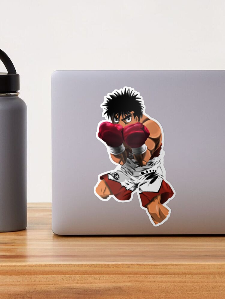  Alexiss Hajime No Ippo Ippo Makunouchi Strong Sticker for  Phone, Laptop, Skateboard, Car Multicolor Pack 4 Pcs Size 3inch :  Electronics