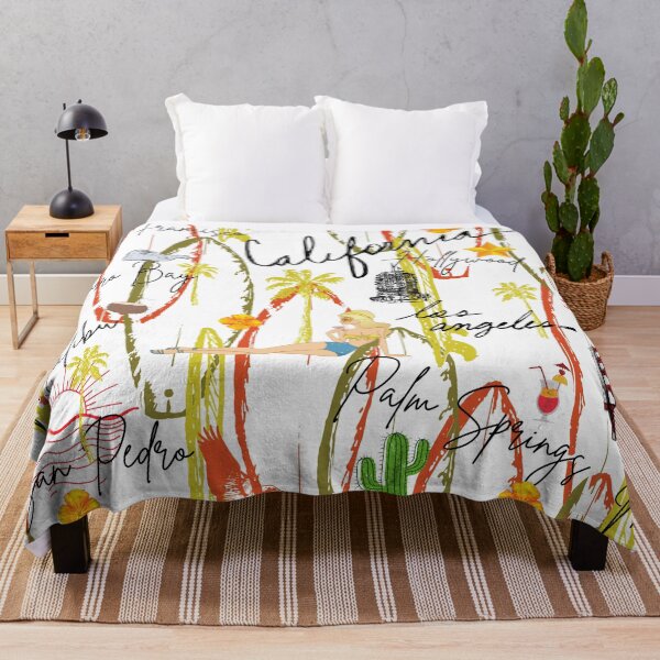 Item preview, California Retro Vintage Print All Over designed and sold by concettaellis.