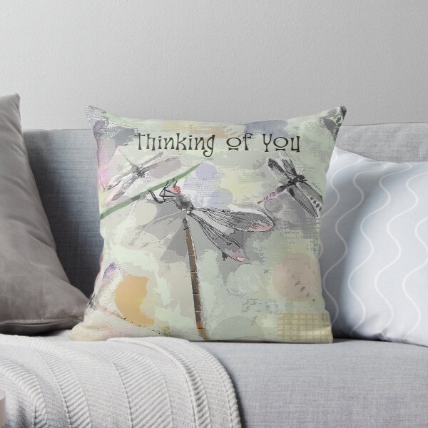 Thinking of You Throw Pillow