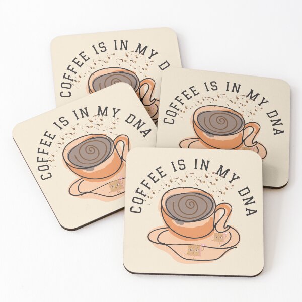 Item preview, Coffee is in my dna designed and sold by Suzie-Mara.