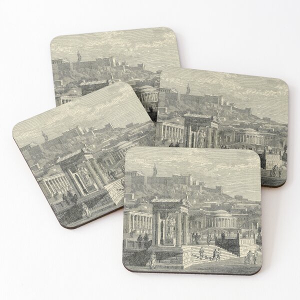 Item preview, Ancient Athens Illustration designed and sold by ClassicalGreece.