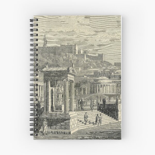 Item preview, Ancient Athens Illustration designed and sold by ClassicalGreece.