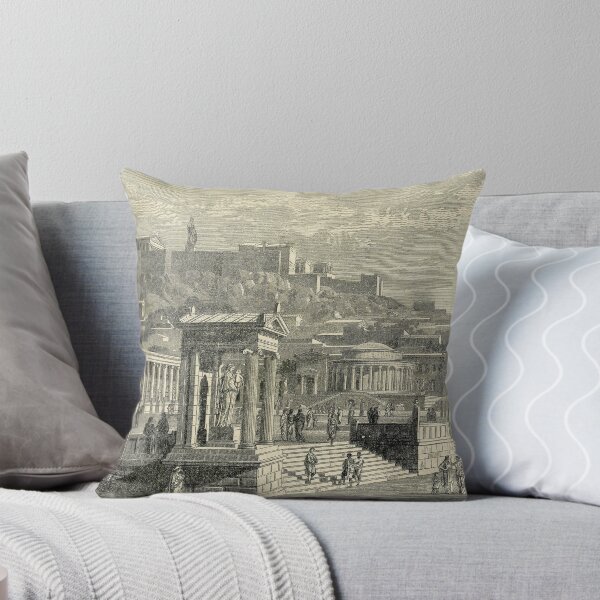 Item preview, Ancient Athens Illustration designed and sold by ClassicalGreece.