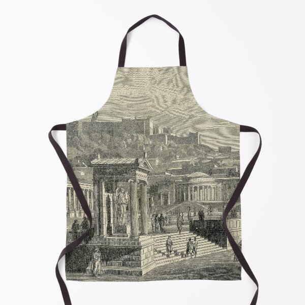 Item preview, Ancient Athens Illustration designed and sold by ClassicalGreece.