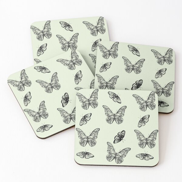 Item preview, Delicate Butterflies Trace- Green Edition designed and sold by Megan-Alice.