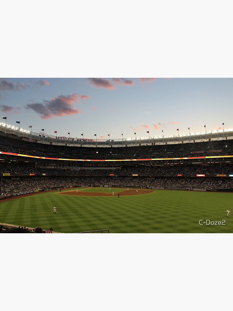 Yankee Stadium Outline - New York Yankees Art Poster