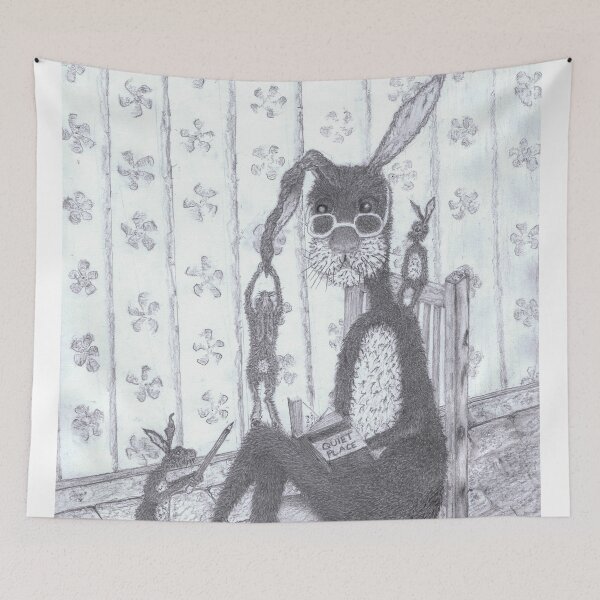 Item preview, QUIET TIME designed and sold by Hares & Critters.