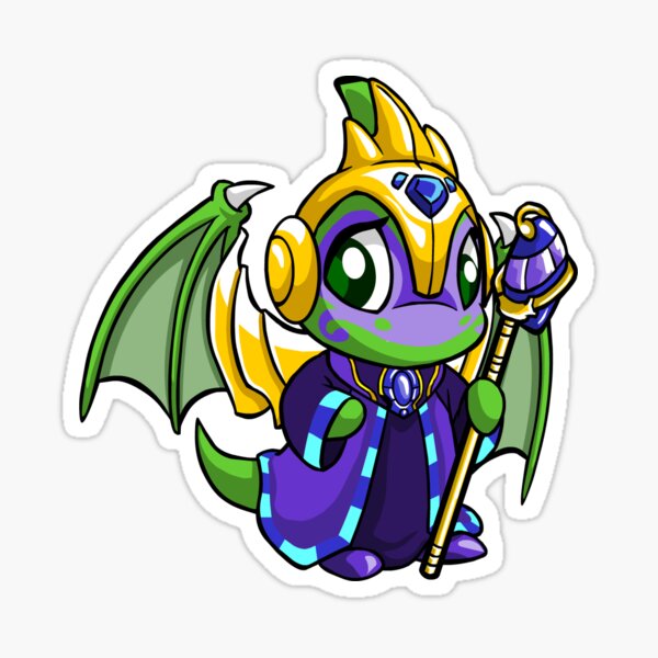 Royal Boy Shoyru - Neopets Sticker