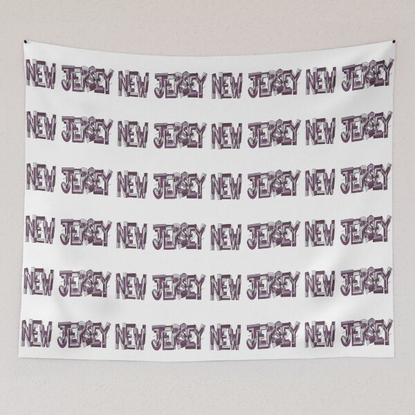 Item preview, Purple New Jersey Word Doodle designed and sold by klaireep.
