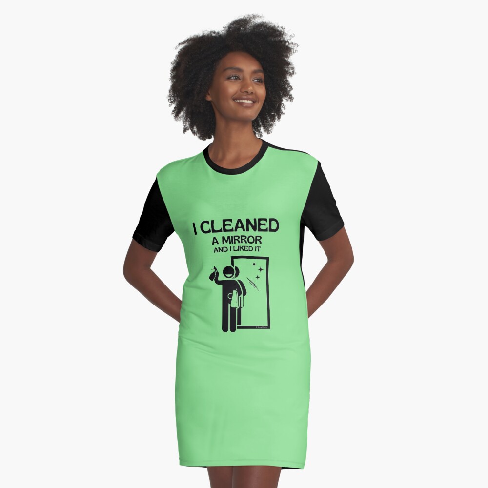 Item preview, Graphic T-Shirt Dress designed and sold by SavvyCleaner.