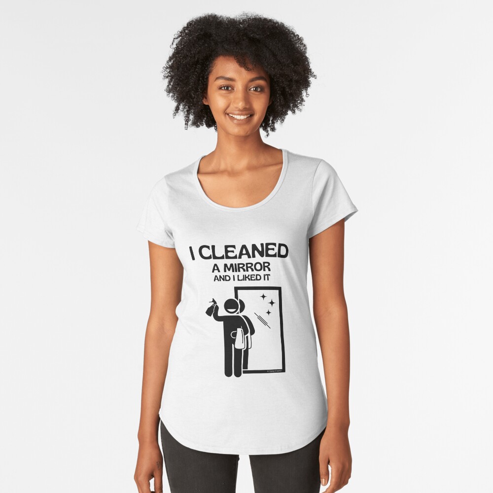 Item preview, Premium Scoop T-Shirt designed and sold by SavvyCleaner.