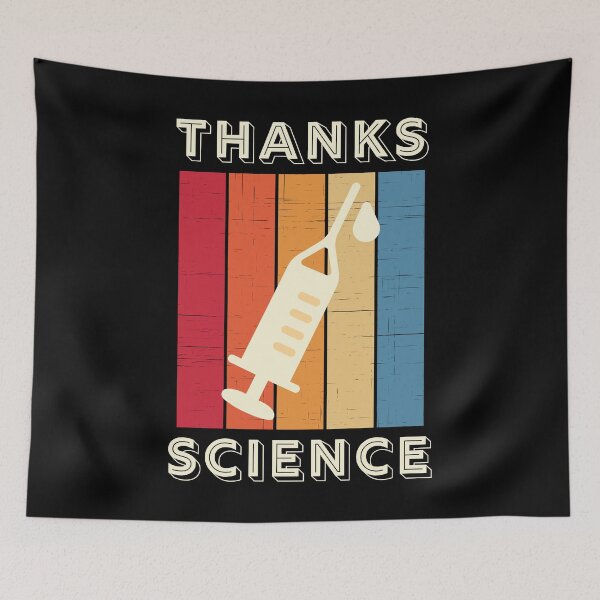 Item preview, Thanks Science Vaccinated Vaccine designed and sold by RandomStuffShop.