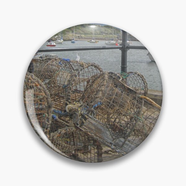 Item preview, Lobster pots on the quay designed and sold by Susan Purveur.