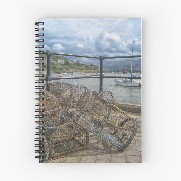 Item preview, Lobster pots on the quay designed and sold by Susan Purveur.