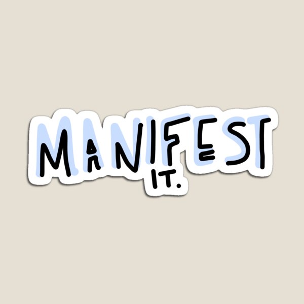 Artikel-Vorschau von Manifestiere es, designt und verkauft von stickersbyylexx.