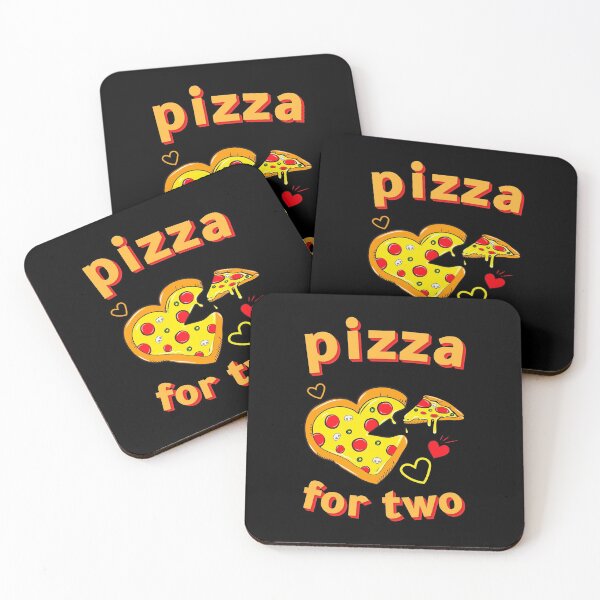 Item preview, Pizza For Two – Cute Saint Valentines Present For Foodie Couple's Date designed and sold by The Green Corner.