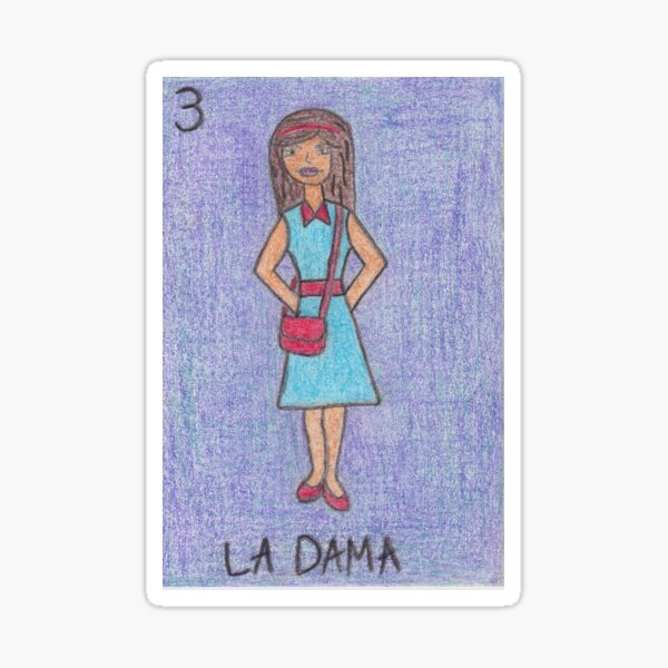 La Dama Sticker