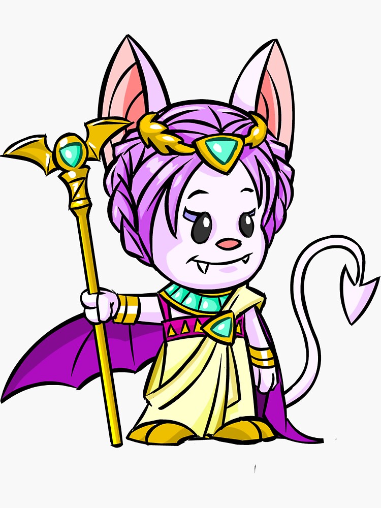 "Royal Girl Korbat Neopets" Sticker for Sale by neostickers Redbubble