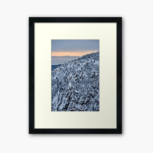 Item preview, Rocher du Hans au-dessus du Lac Blanc en hiver designed and sold by Jean Isenmann.