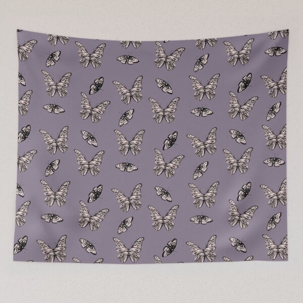 Item preview, Delicate Butterflies Trace- Pink/Purple Edition designed and sold by Megan-Alice.