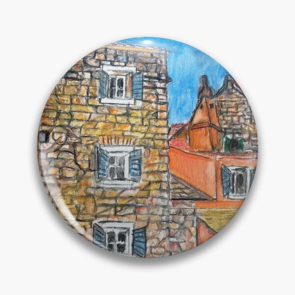Item preview, A DETAIL FROM SPLIT CITY, AQUARELLE designed and sold by IvanaKada.