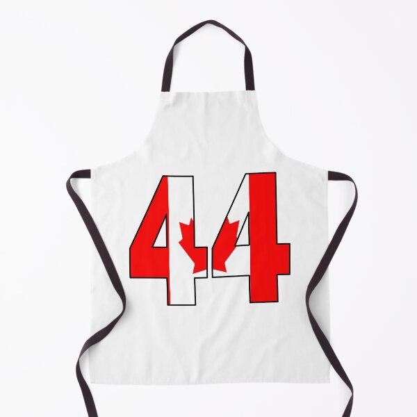 Item preview, Number 44 with Canadian flag on the background designed and sold by AllShirts21.