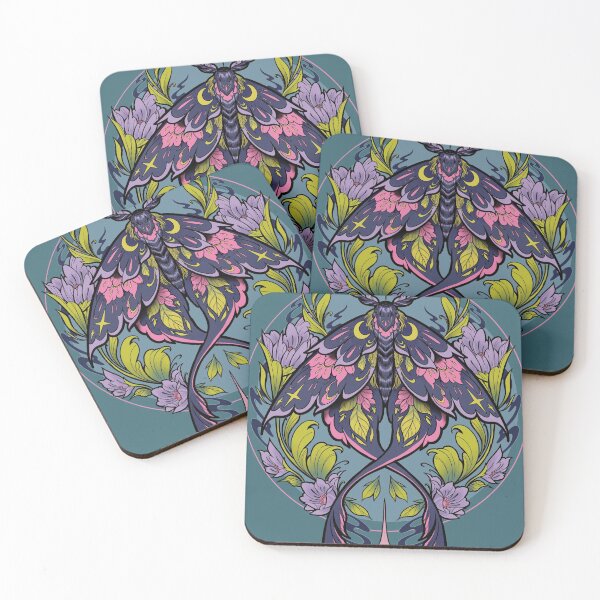 Item preview, Floral Moth  designed and sold by Peregrine  Jazmin.